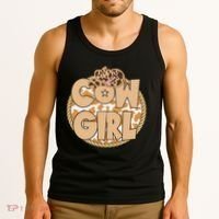Cow Girl Southern Country Cute Tank Top thumb 3