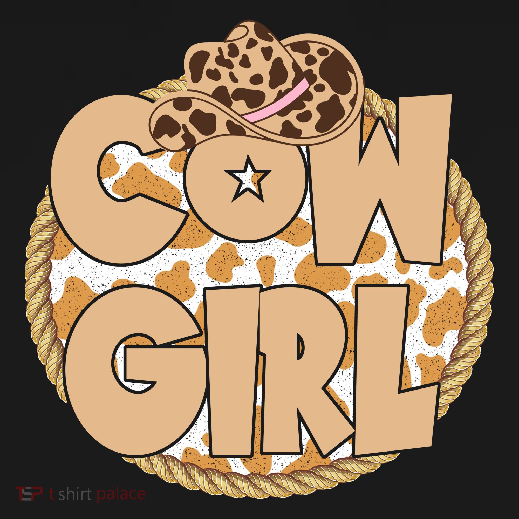 Cow Girl Southern Country Cute Kids Sweatshirt
