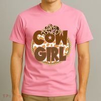 Cow Girl Southern Country Cute T-Shirt thumb 3