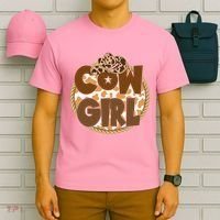 Cow Girl Southern Country Cute T-Shirt thumb 6