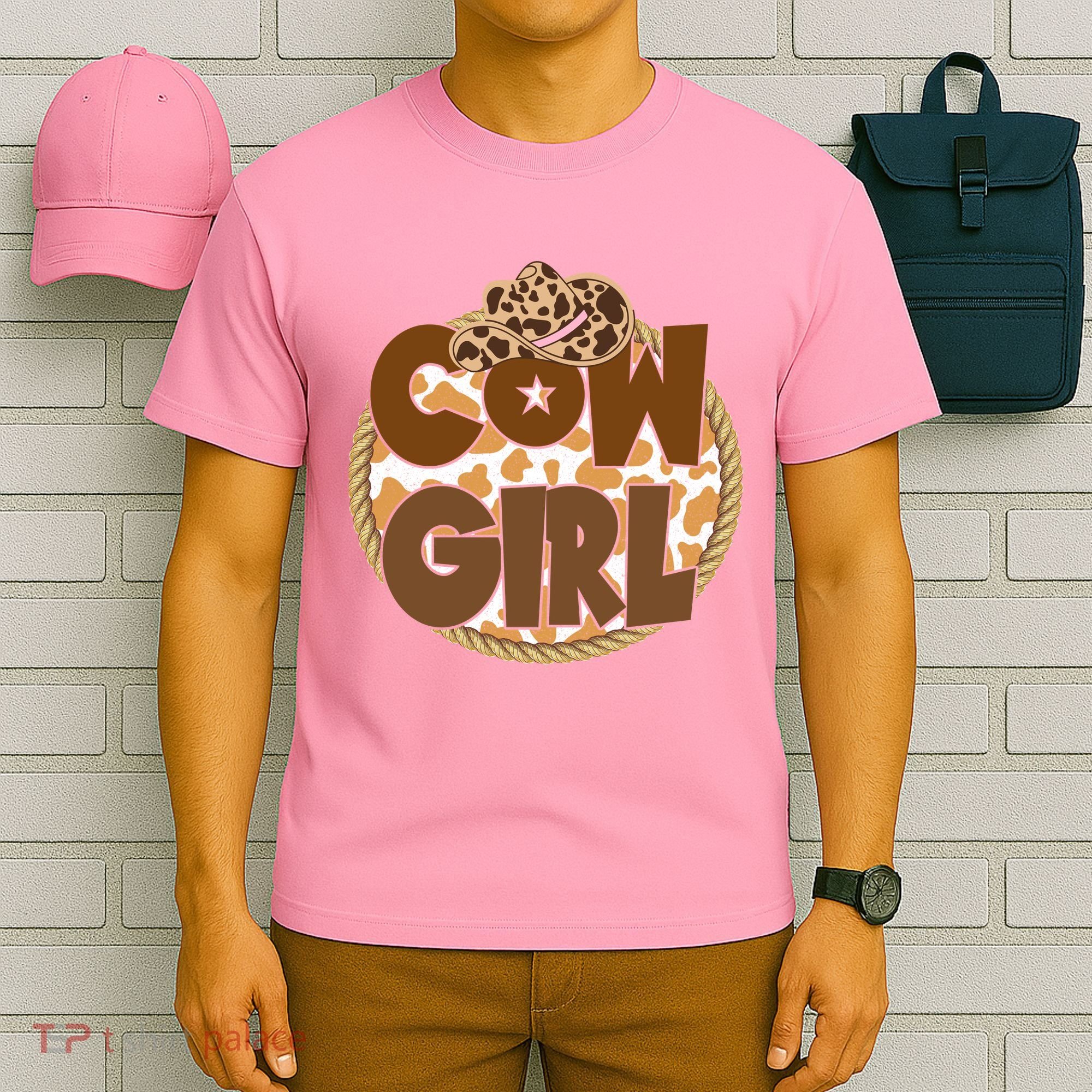 Cow Girl Southern Country Cute T-Shirt