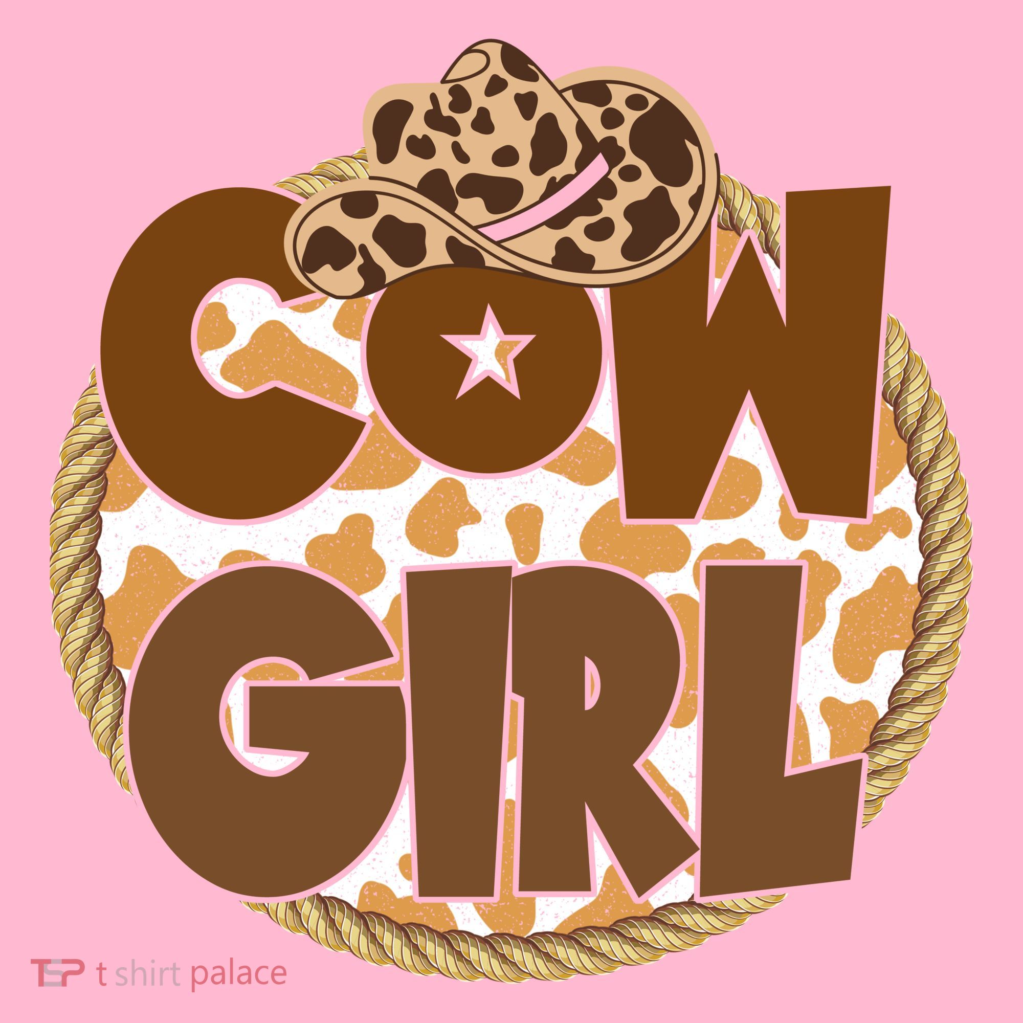Cow Girl Southern Country Cute Toddler Hoodie
