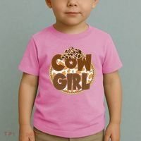 Cow Girl Southern Country Cute Toddler T-Shirt thumb 2