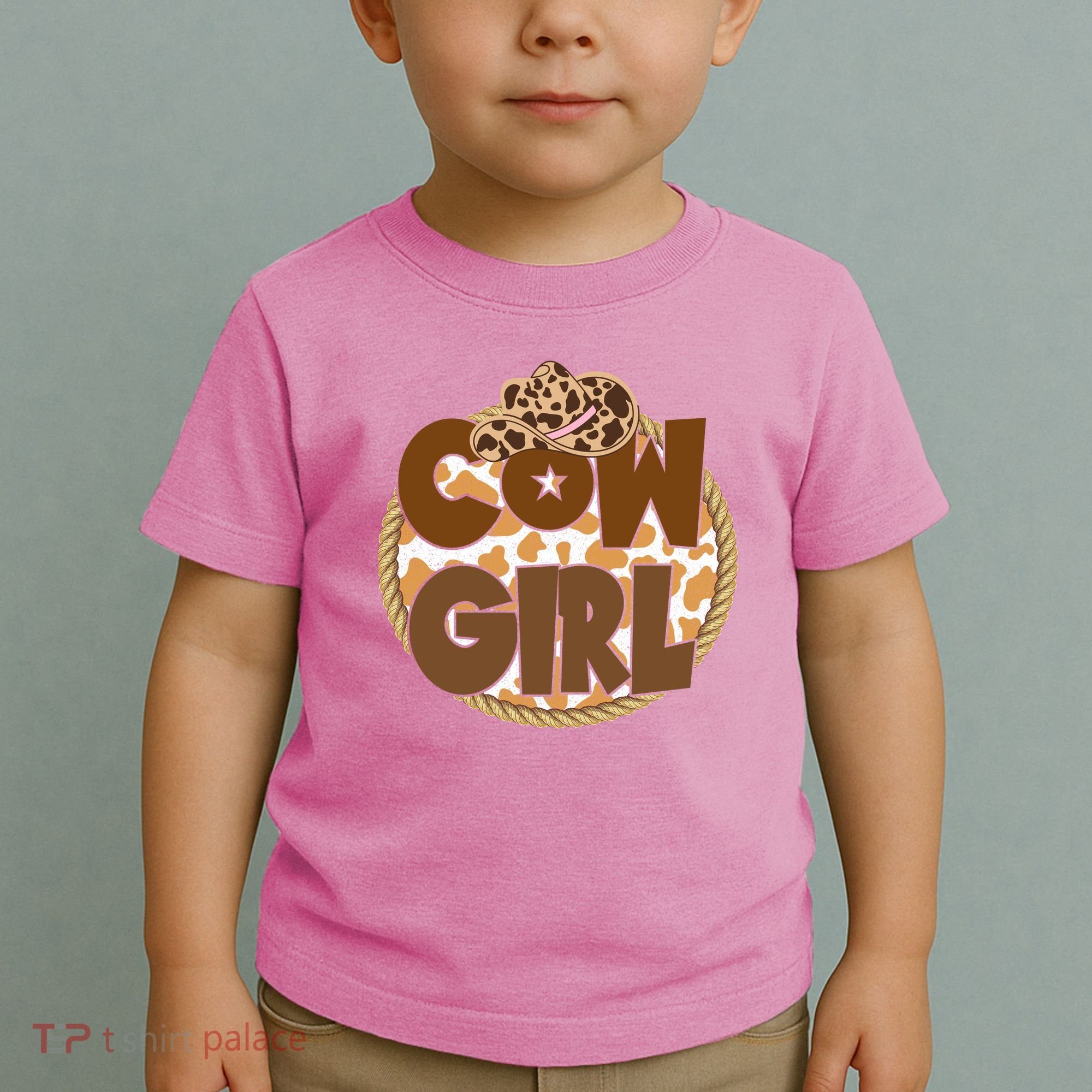 Cow Girl Southern Country Cute Toddler T-Shirt