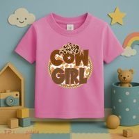 Cow Girl Southern Country Cute Toddler T-Shirt thumb 3