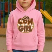 Cow Girl Southern Country Cute Kids Hoodie thumb 2