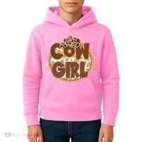 Cow Girl Southern Country Cute Kids Hoodie thumb 4