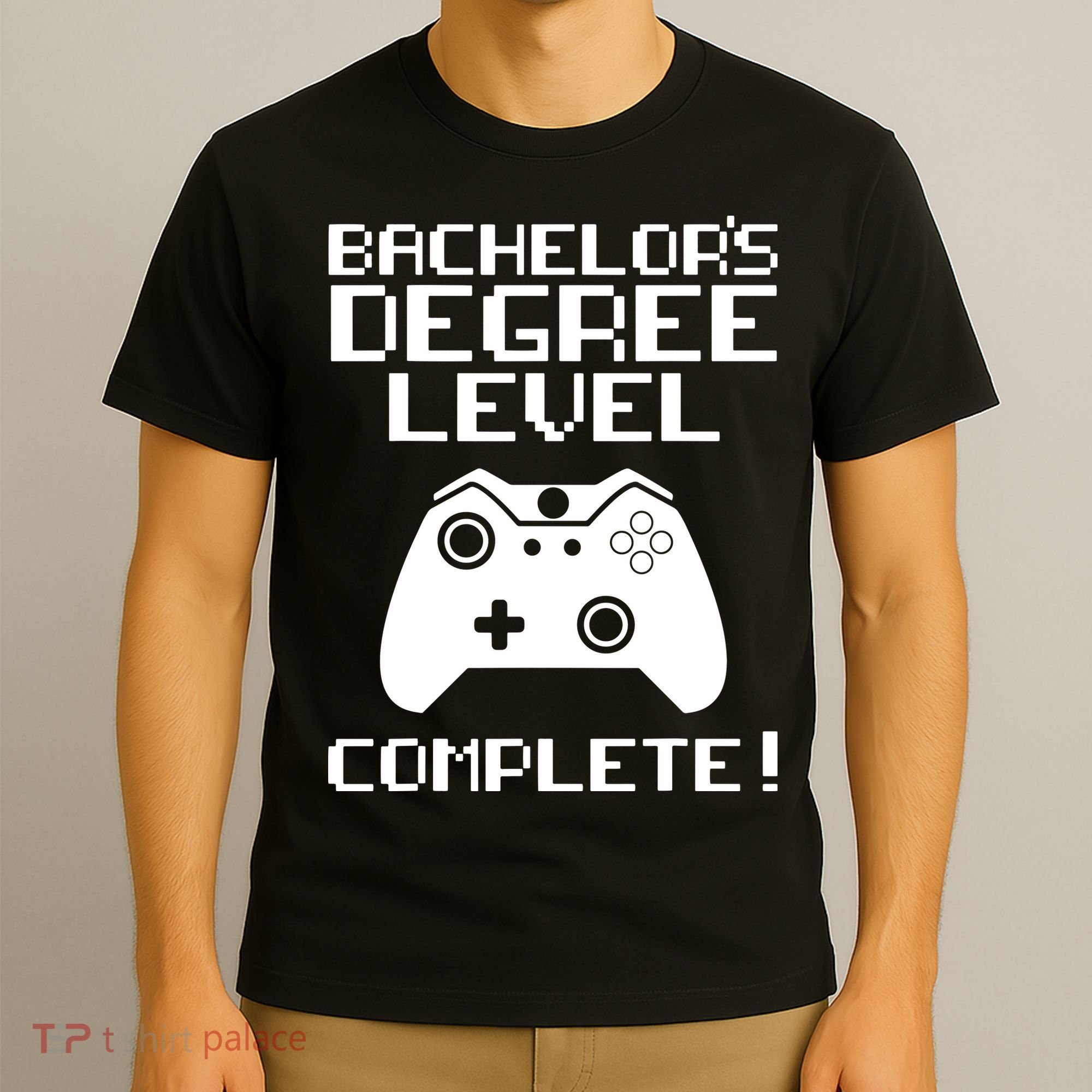 College Graduation Shirt Bachelor's Degree Gamer Grad T-Shirt