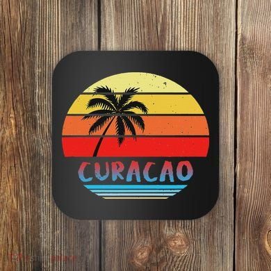 Curacao Gift Souvenir Curacao Coaster