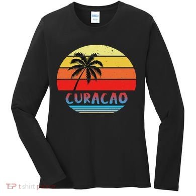 Curacao Gift Souvenir Curacao Women's Long Sleeve Shirt