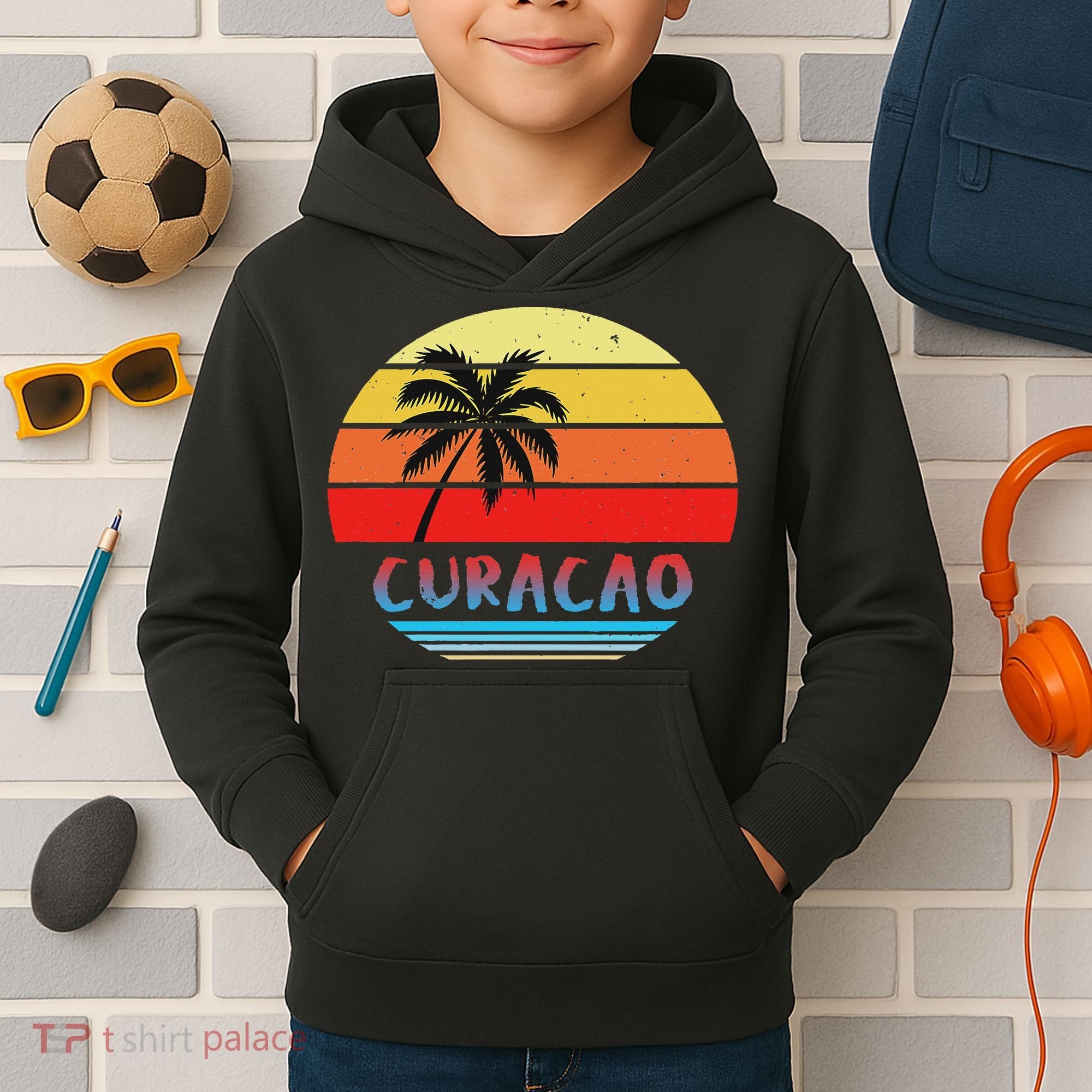 Curacao Gift Souvenir Curacao Kids Hoodie