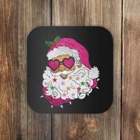 Cool Groovy Sana Claus Holiday Funny Coaster thumb 0