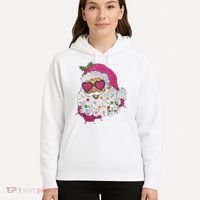 Cool Groovy Sana Claus Holiday Funny Hoodie thumb 5