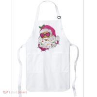 Cool Groovy Sana Claus Holiday Funny Apron thumb 0