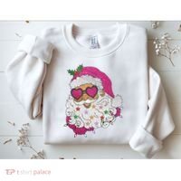 Cool Groovy Sana Claus Holiday Funny Sweatshirt thumb 2