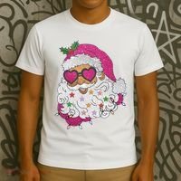 Cool Groovy Sana Claus Holiday Funny T-Shirt thumb 3