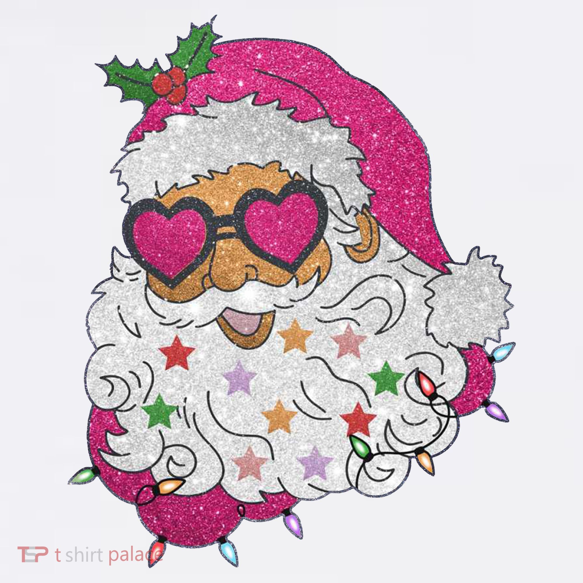 Cool Groovy Sana Claus Holiday Funny Women's Hoodie