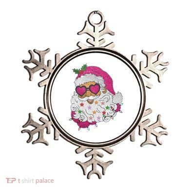 Cool Groovy Sana Claus Holiday Funny Ornament