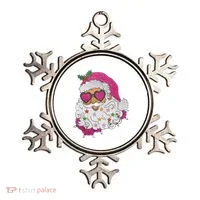 Cool Groovy Sana Claus Holiday Funny Ornament thumb 0