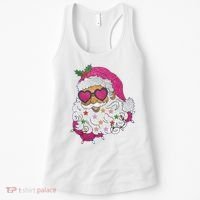 Cool Groovy Sana Claus Holiday Funny Women's Tank Top thumb 0