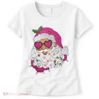 Cool Groovy Sana Claus Holiday Funny Women's T-Shirt thumb 0