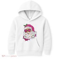 Cool Groovy Sana Claus Holiday Funny Kids Hoodie thumb 0