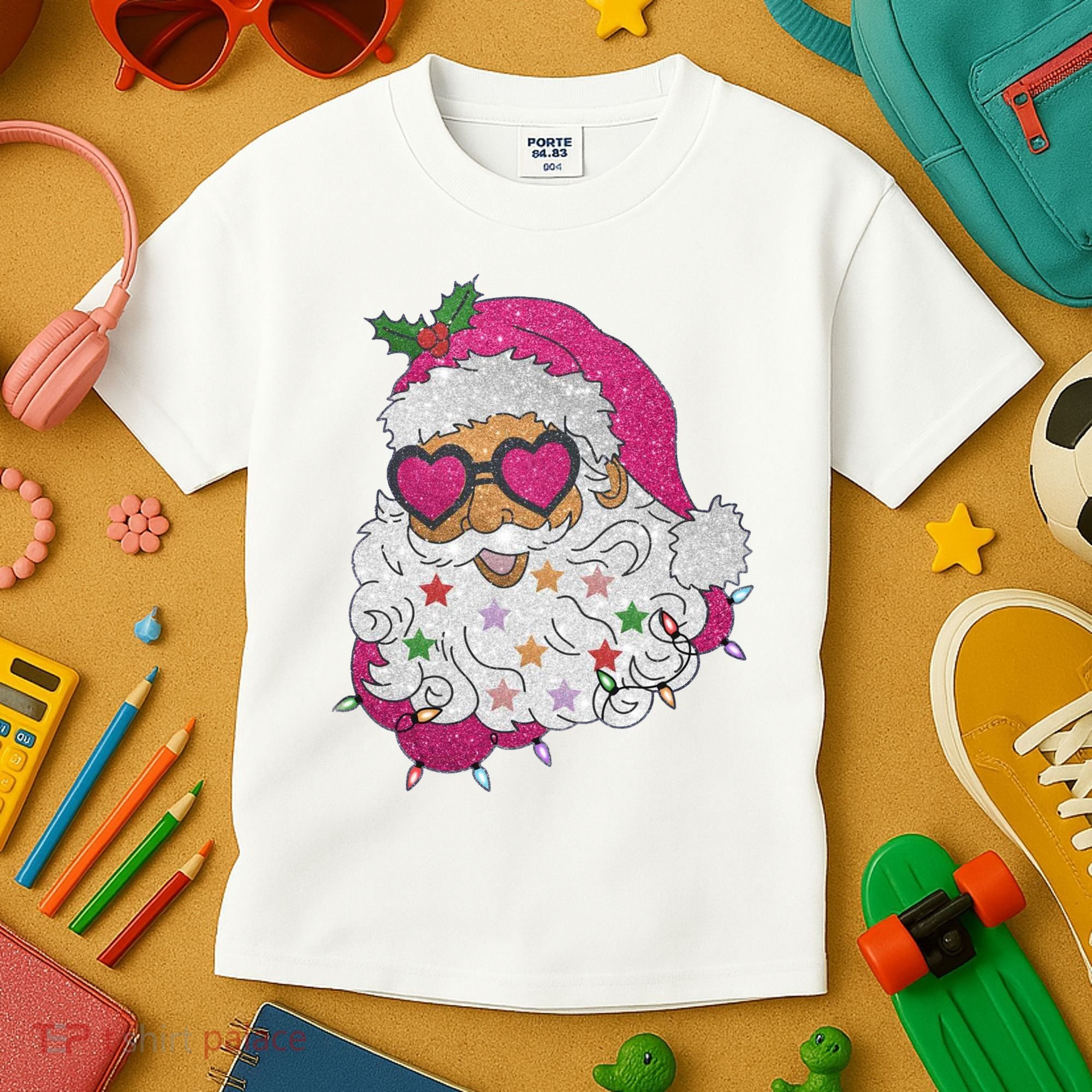 Cool Groovy Sana Claus Holiday Funny Kids T-Shirt