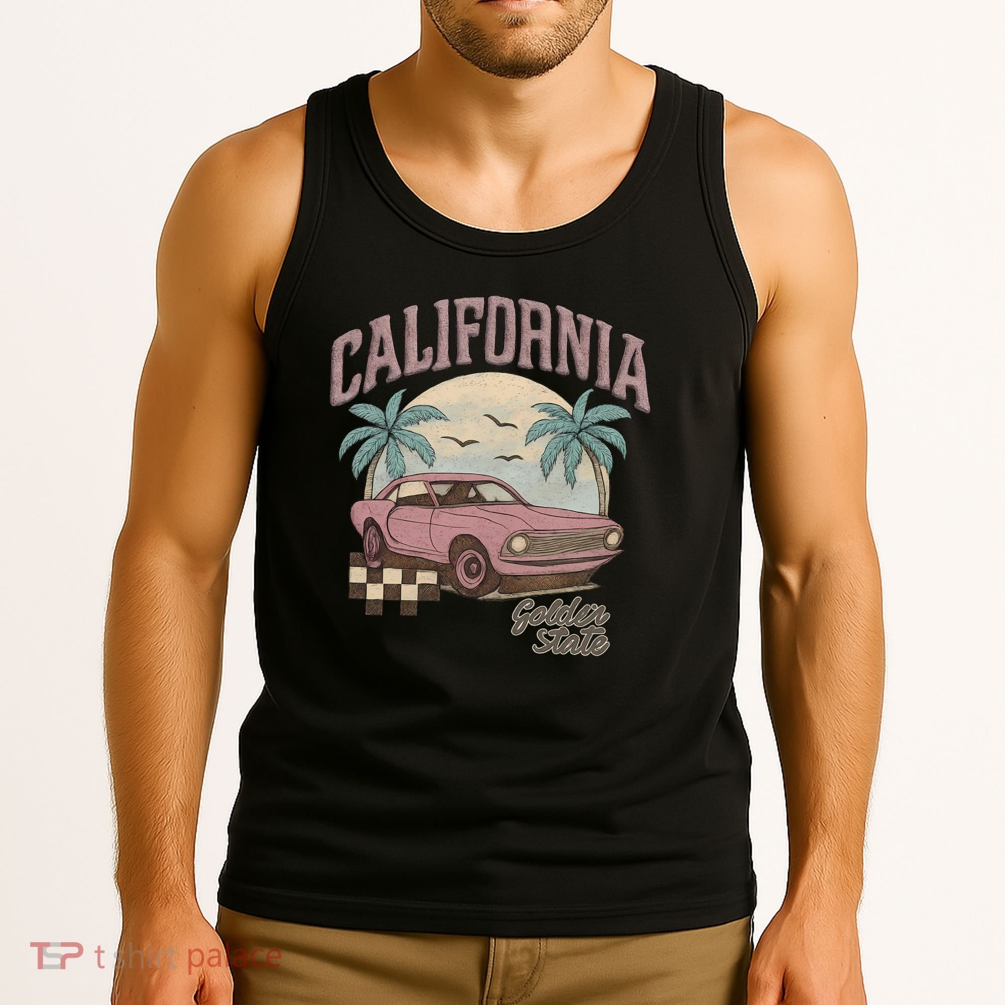 California Golden State Tank Top