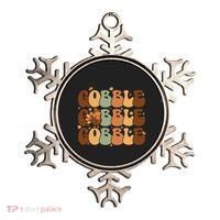 Cute Gobble Turkey Thanksgiving Ornament thumb 0