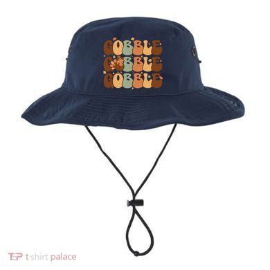 Cute Gobble Turkey Thanksgiving Bucket Hat