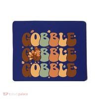 Cute Gobble Turkey Thanksgiving Mousepad thumb 0
