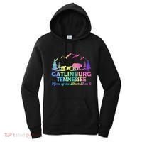 Cute Gatlinburg Tennessee Bear Great Smoky Mountains Tie Dye Women's Hoodie thumb 0