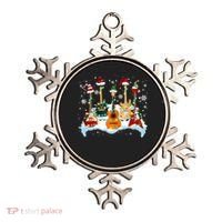 Christmas Guitar Tree Xmas Lights Santa Guitar Instruts Gift Ornament thumb 0