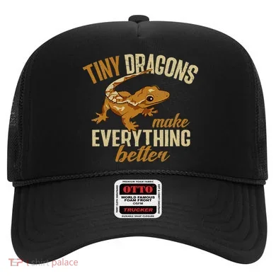 Crested Gecko Tiny Dragons Make Everything Better Hat