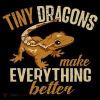 Crested Gecko Tiny Dragons Make Everything Better Kids Hoodie thumb 5