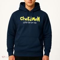Chokemon Gotta Tap Em All Funny Jiu Jitsu MMA Hoodie thumb 2