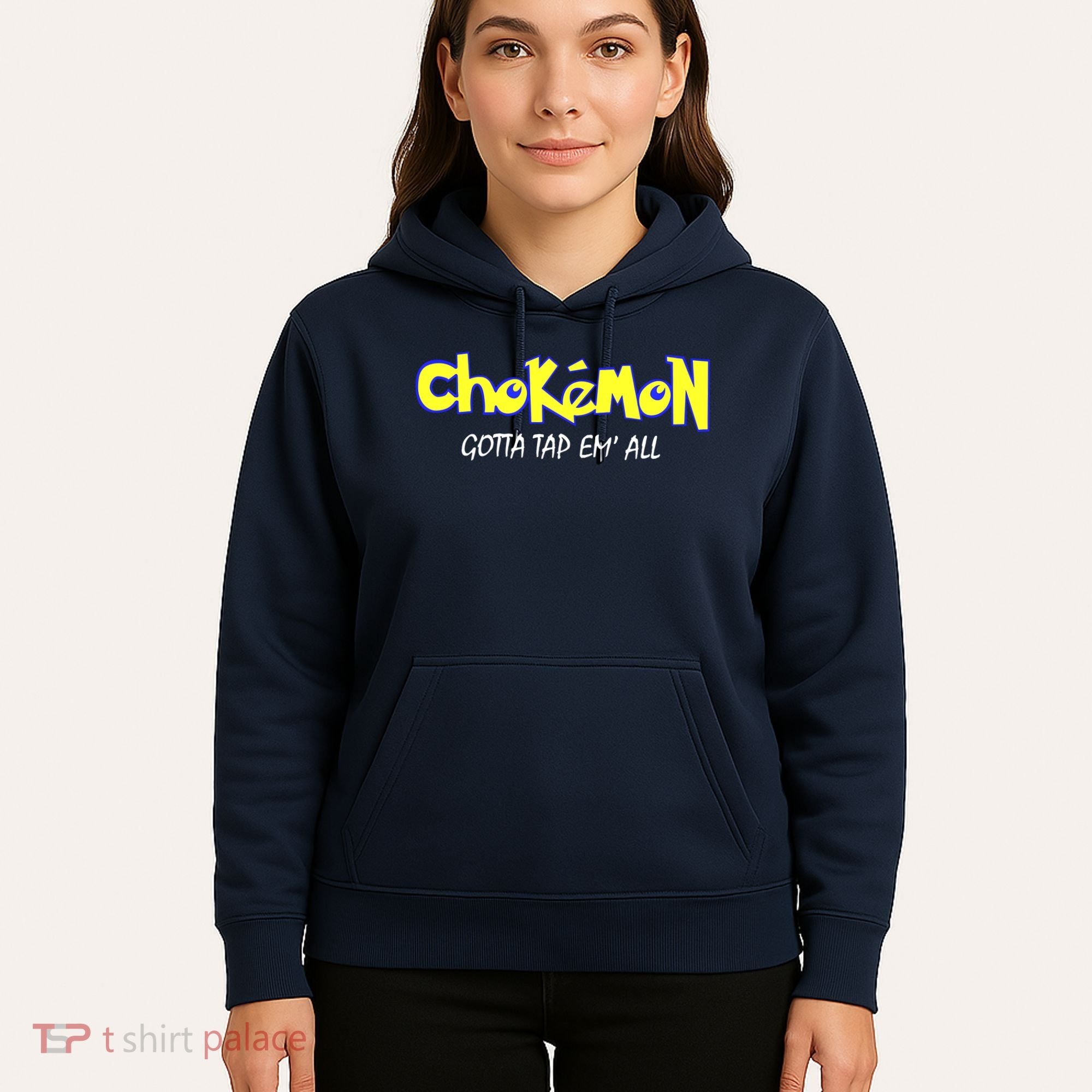 Chokemon Gotta Tap Em All Funny Jiu Jitsu MMA Hoodie