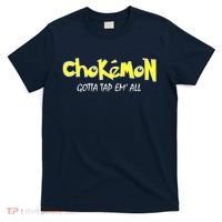 Chokemon Gotta Tap Em All Funny Jiu Jitsu MMA T-Shirt thumb 0