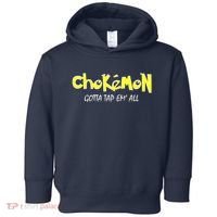 Chokemon Gotta Tap Em All Funny Jiu Jitsu MMA Toddler Hoodie thumb 0