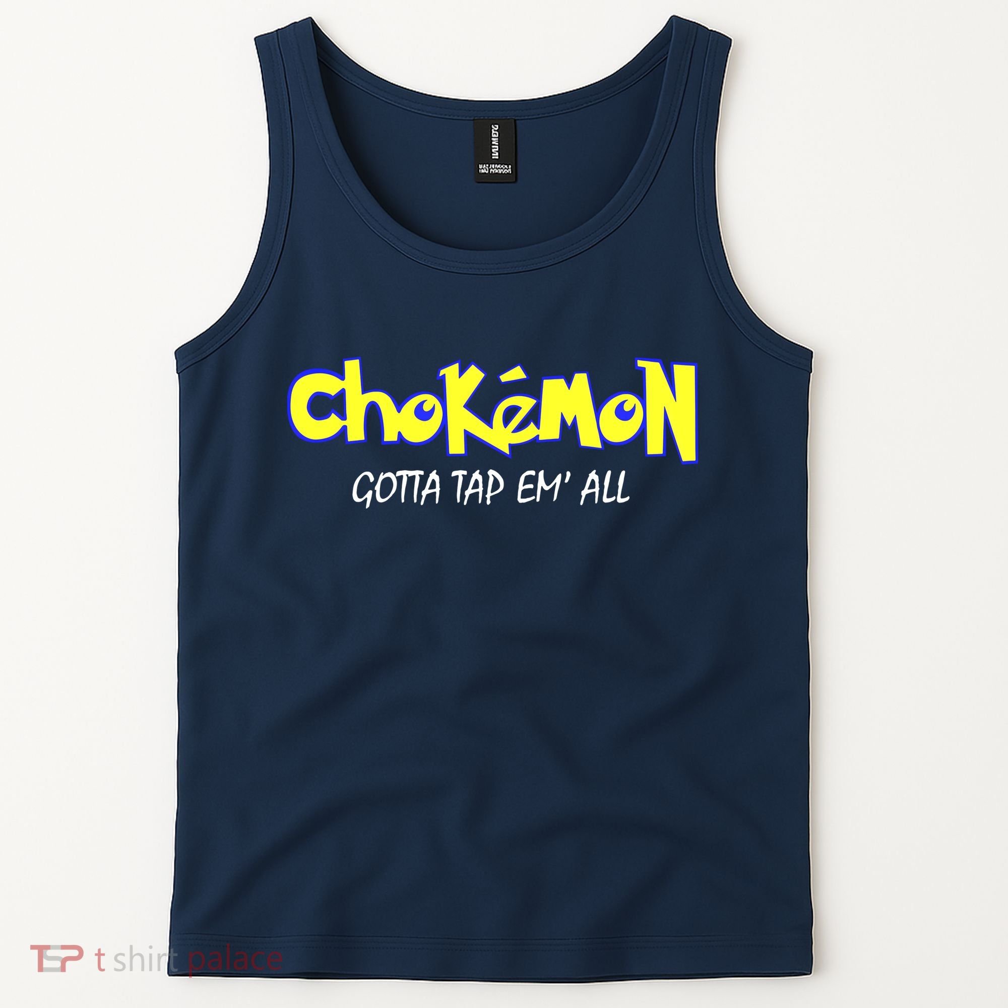 Chokemon Gotta Tap Em All Funny Jiu Jitsu MMA Tank Top