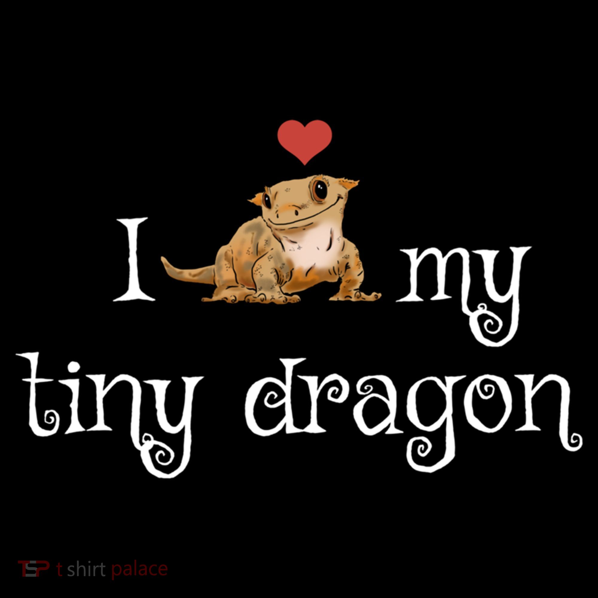 Crested Gecko Tiny Dragon Gecko Lover Cute Crestie Lizard Gift Doggie Tank