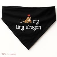 Crested Gecko Tiny Dragon Gecko Lover Cute Crestie Lizard Gift USA-Made Doggie Bandana thumb 0