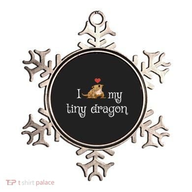 Crested Gecko Tiny Dragon Gecko Lover Cute Crestie Lizard Gift Ornament