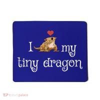 Crested Gecko Tiny Dragon Gecko Lover Cute Crestie Lizard Gift Mousepad thumb 0