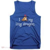 Crested Gecko Tiny Dragon Gecko Lover Cute Crestie Lizard Gift Tank Top thumb 0