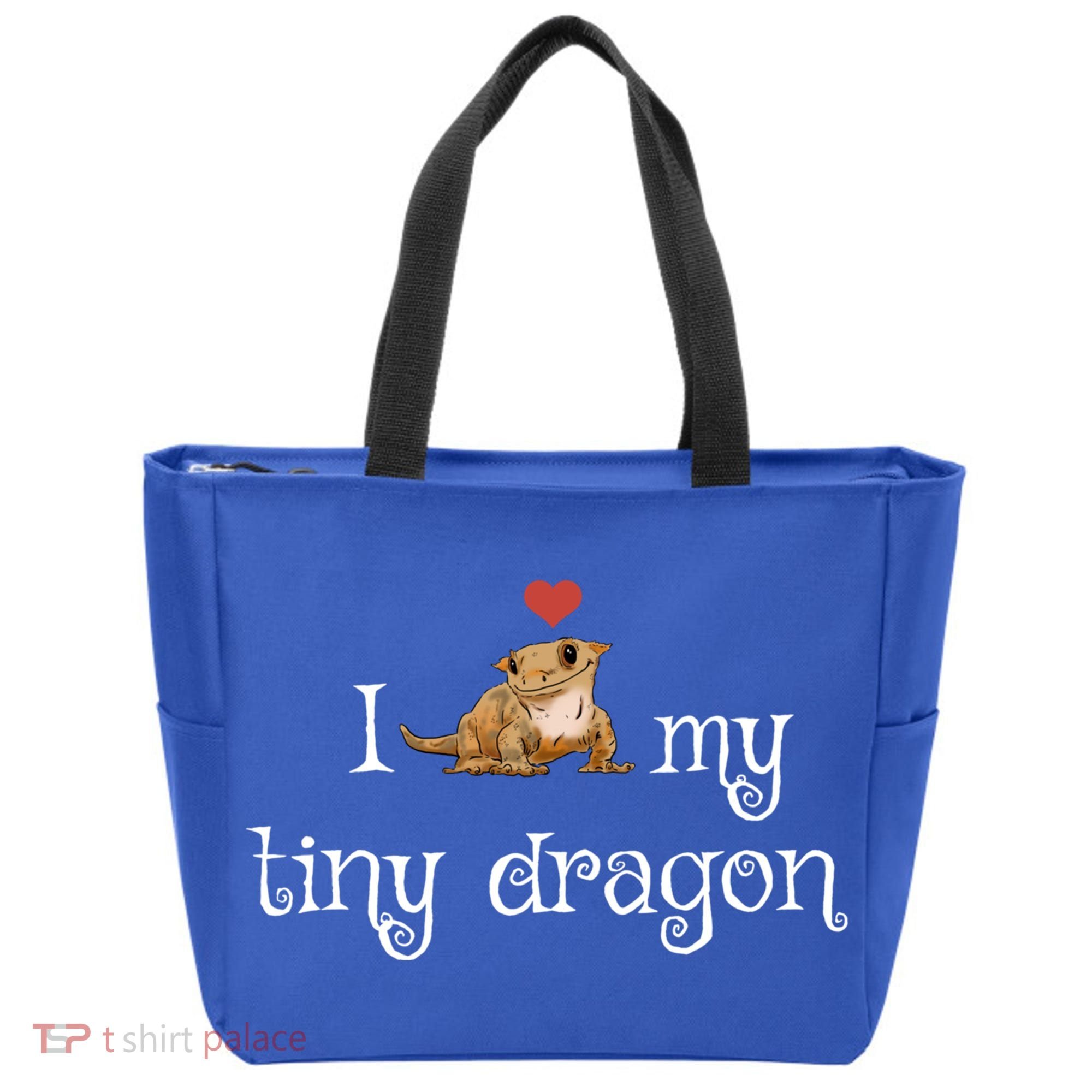 Crested Gecko Tiny Dragon Gecko Lover Cute Crestie Lizard Gift Tote Bag