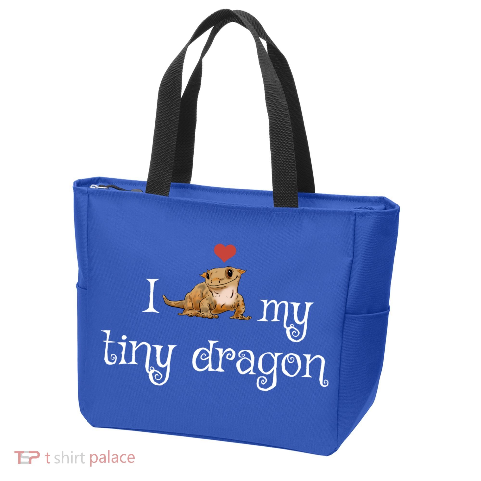 Crested Gecko Tiny Dragon Gecko Lover Cute Crestie Lizard Gift Tote Bag
