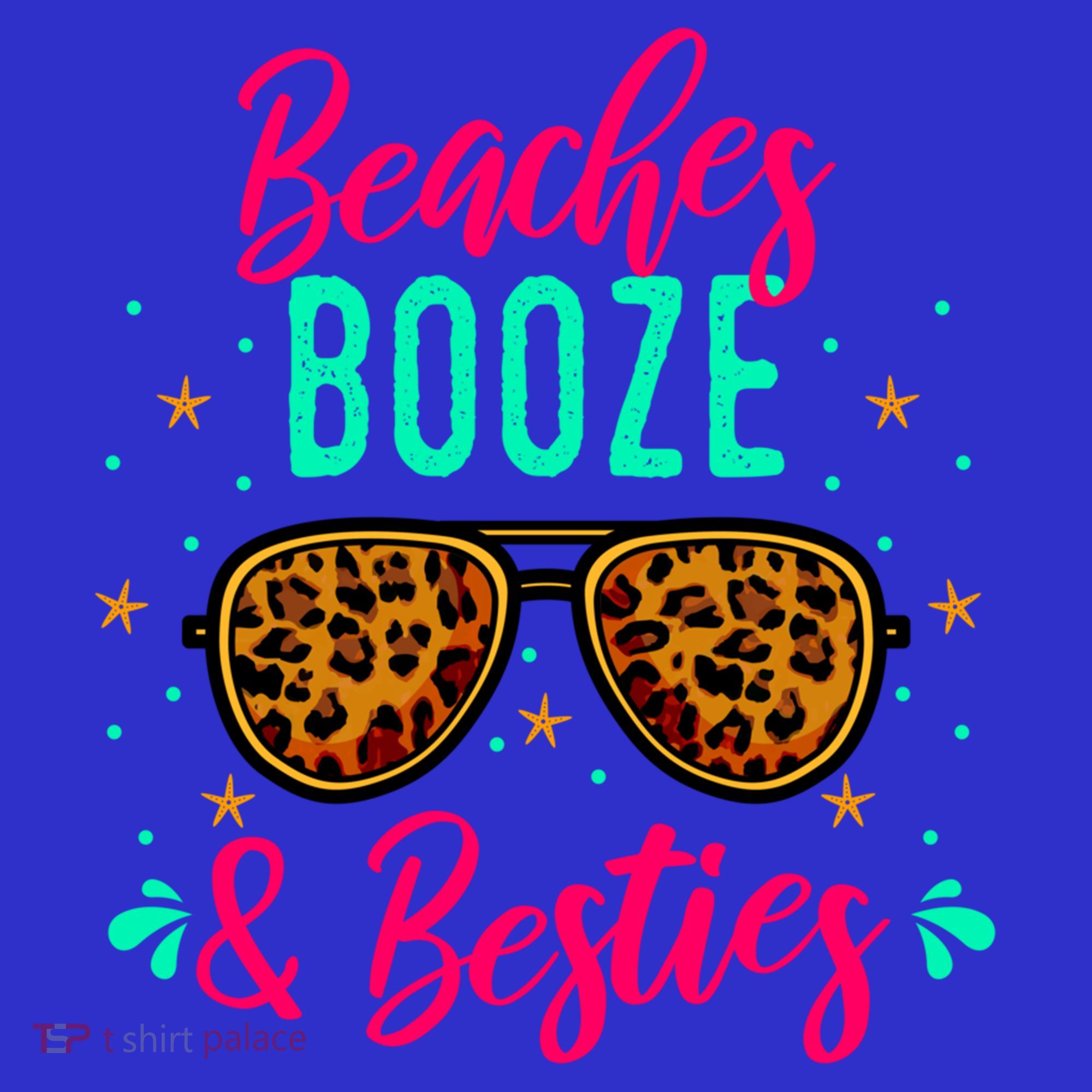 Cute Girls Trip Weekend Vacation Beaches Booze And Besties Gift Polo