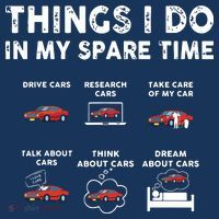 Car Guy Things I Do In My Spare Time Funny Muscle Cars Lover Women's Hoodie thumb 2