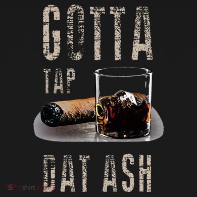Cigars Gotta Tap Dat Ash Cigar And Smoking Tee Drawstring Bag
